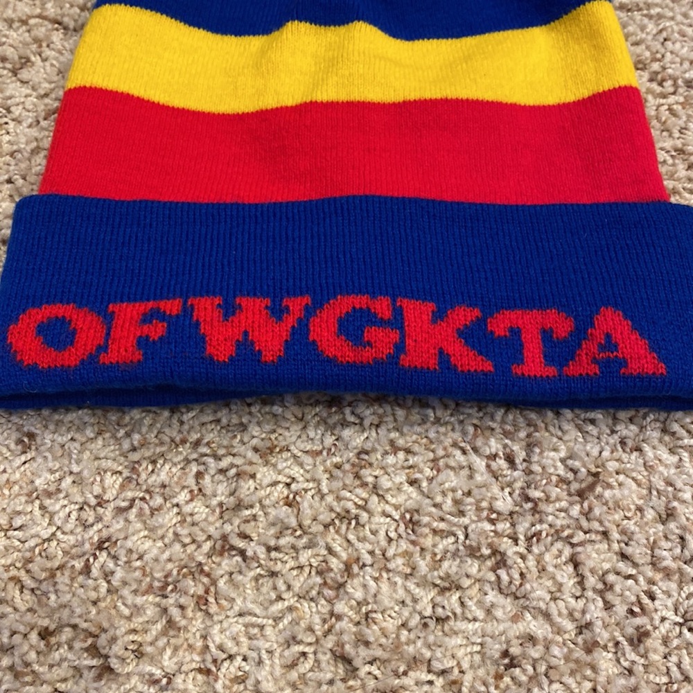 Odd Future OFWGKTA striped beanie - Picture 2 of 4